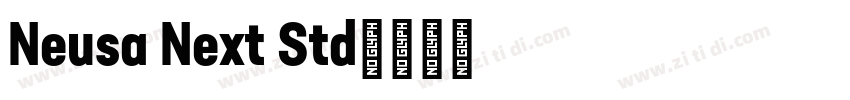 Neusa Next Std字体转换